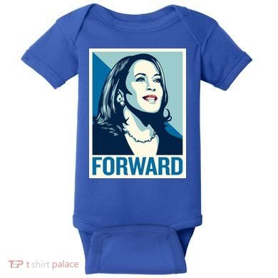 Kamala Harris Forward Election Baby Bodysuit