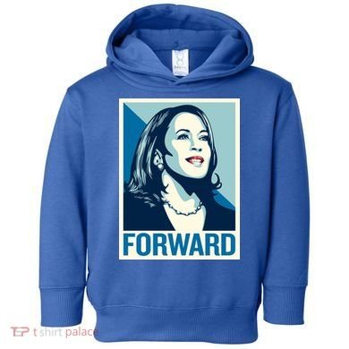 Kamala Harris Forward Election Toddler Hoodie