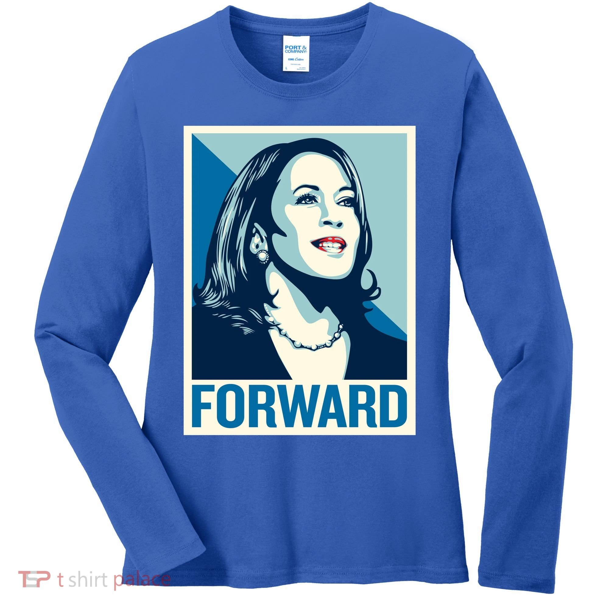 Kamala Harris Forward Election Women's Long Sleeve Shirt