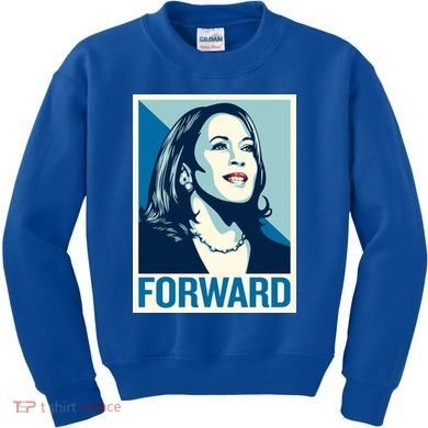 Kamala Harris Forward Election Kids Sweatshirt