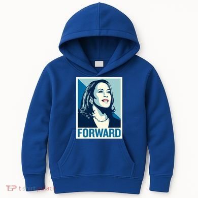 Kamala Harris Forward Election Kids Hoodie