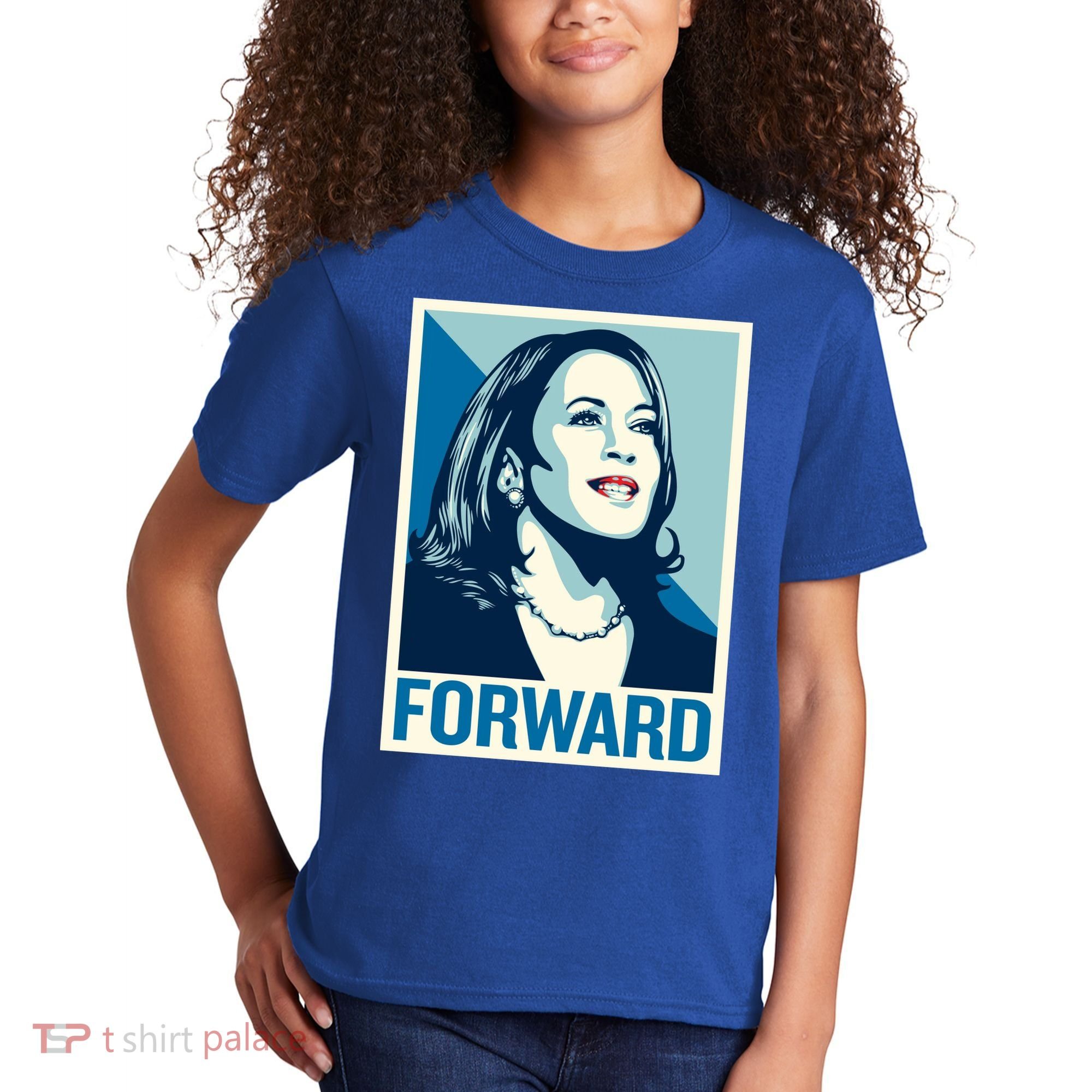 Kamala Harris Forward Election Kids T-Shirt