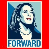 Kamala Harris Forward Election Santa Hat thumb 1