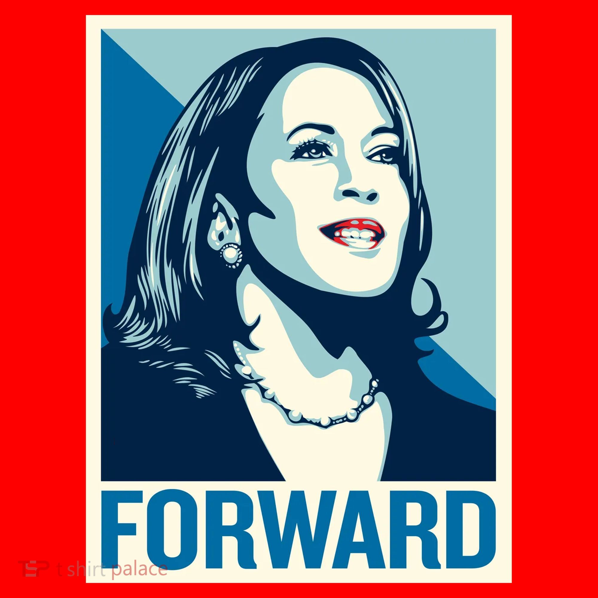 Kamala Harris Forward Election Santa Hat