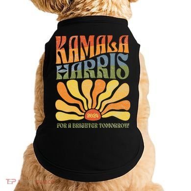 Kamala Harris For A Brighter Tomorrow 2024 Boho Aesthetic Gift Doggie Tank
