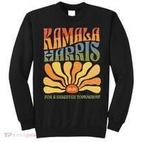 Kamala Harris For A Brighter Tomorrow 2024 Boho Aesthetic Gift Sweatshirt thumb 0