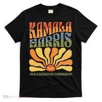 Kamala Harris For A Brighter Tomorrow 2024 Boho Aesthetic Gift T-Shirt thumb 0