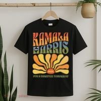 Kamala Harris For A Brighter Tomorrow 2024 Boho Aesthetic Gift T-Shirt thumb 2