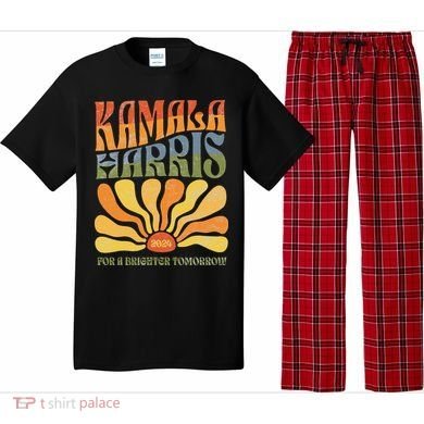 Kamala Harris For A Brighter Tomorrow 2024 Boho Aesthetic Gift Pajama Set