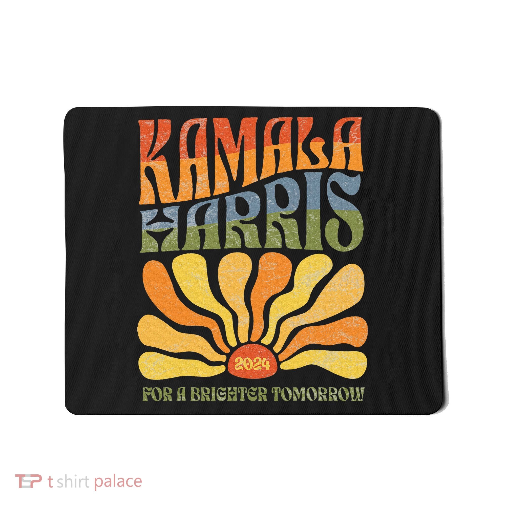 Kamala Harris For A Brighter Tomorrow 2024 Boho Aesthetic Gift Mousepad