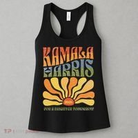 Kamala Harris For A Brighter Tomorrow 2024 Boho Aesthetic Gift Women's Tank Top thumb 3