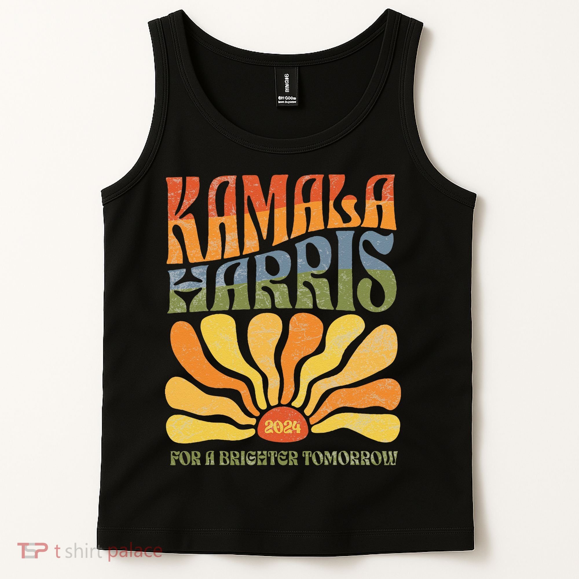 Kamala Harris For A Brighter Tomorrow 2024 Boho Aesthetic Gift Tank Top