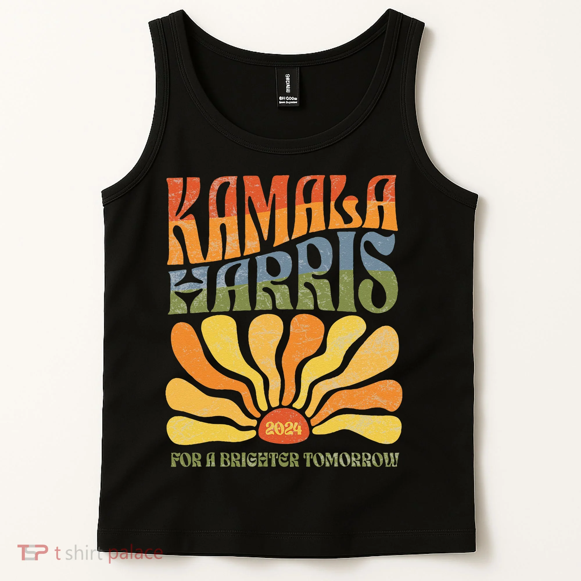 Kamala Harris For A Brighter Tomorrow 2024 Boho Aesthetic Gift Tank Top