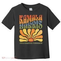 Kamala Harris For A Brighter Tomorrow 2024 Boho Aesthetic Gift Toddler T-Shirt thumb 0