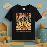 Kamala Harris For A Brighter Tomorrow 2024 Boho Aesthetic Gift Toddler T-Shirt thumb 3