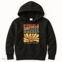 Kamala Harris For A Brighter Tomorrow 2024 Boho Aesthetic Gift Kids Hoodie thumb 0