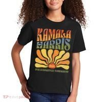 Kamala Harris For A Brighter Tomorrow 2024 Boho Aesthetic Gift Kids T-Shirt thumb 2