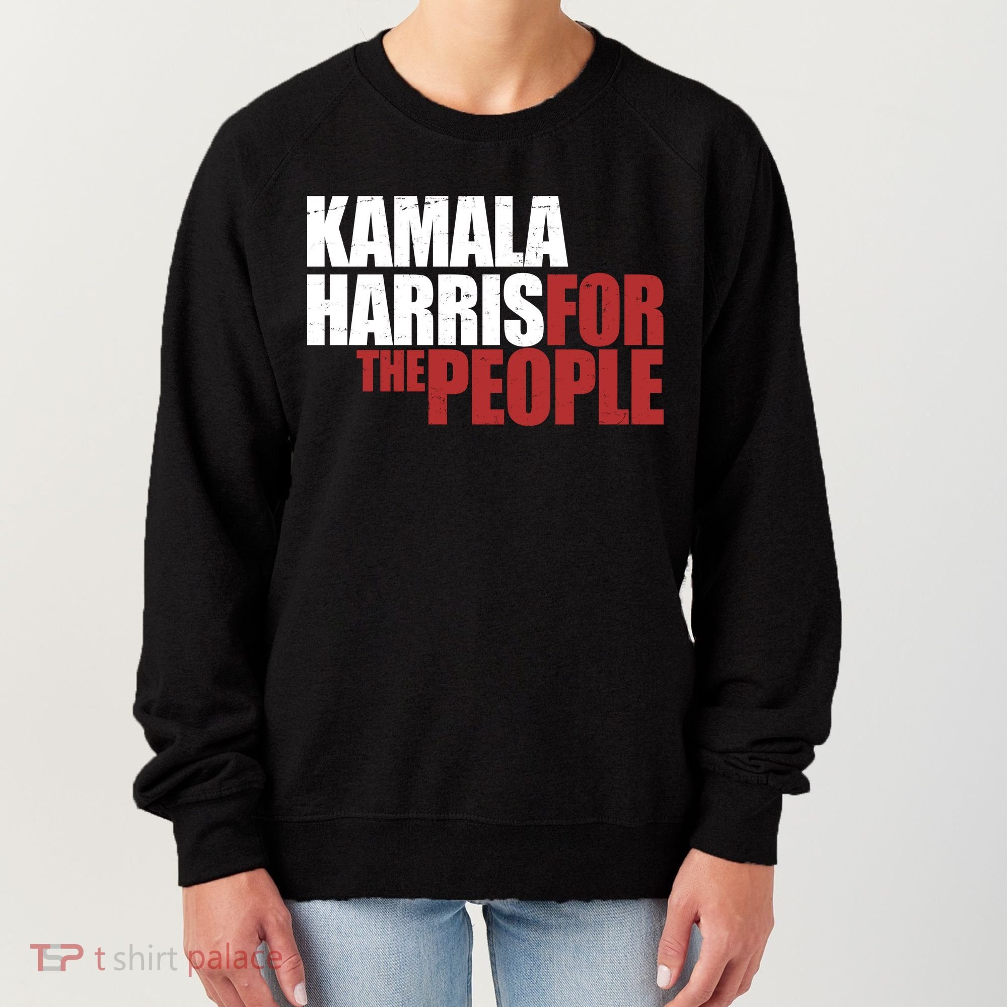 Kamala Harris For The People Political Women's Sweatshirt