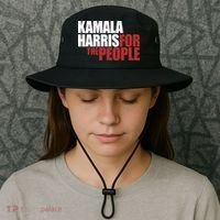 Kamala Harris For The People Political Bucket Hat thumb 3