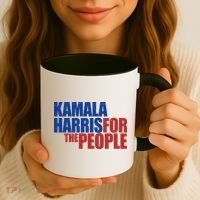 Kamala Harris For The People Political Coffee Mug thumb 3