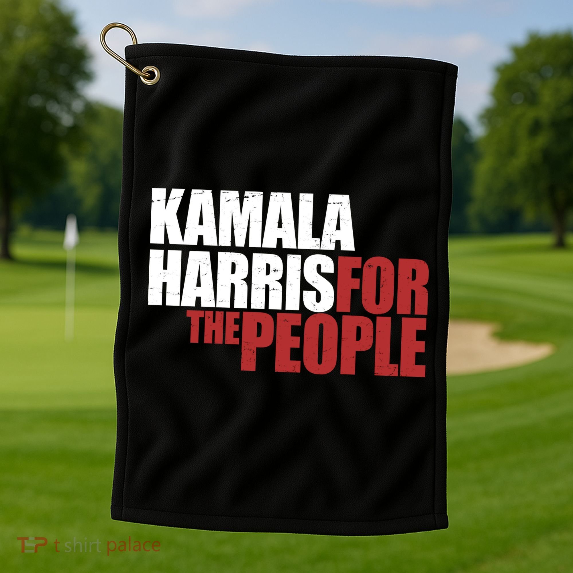 Kamala Harris For The People Political Golf Towel