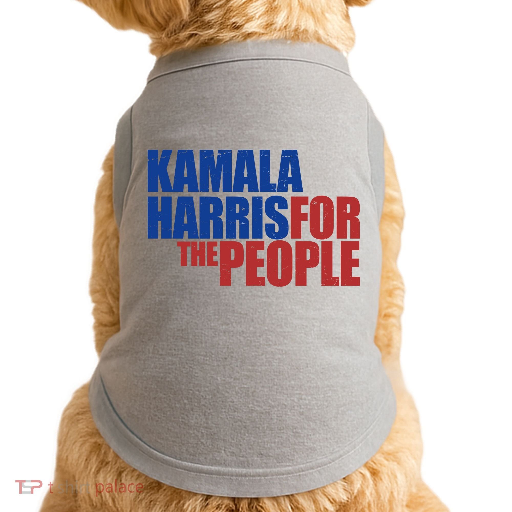 Kamala Harris For The People Political Doggie Tank
