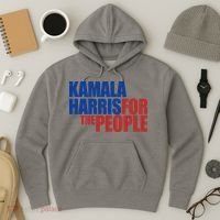Kamala Harris For The People Political Hoodie thumb 3