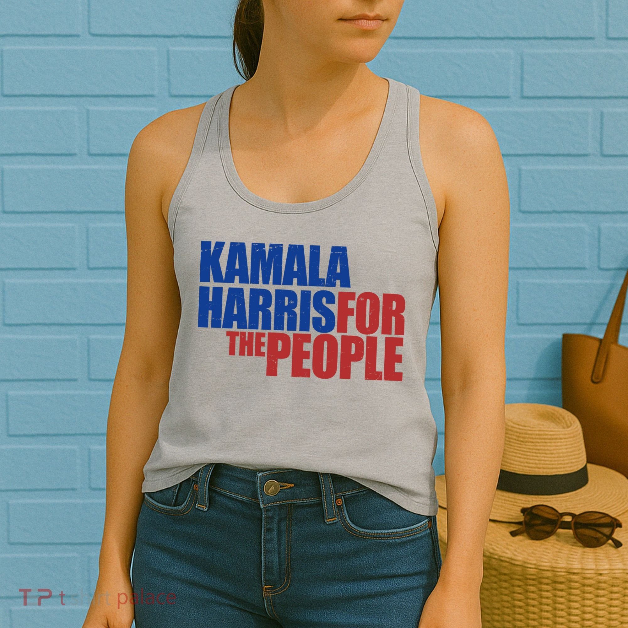 Kamala Harris For The People Political Women's Tank Top