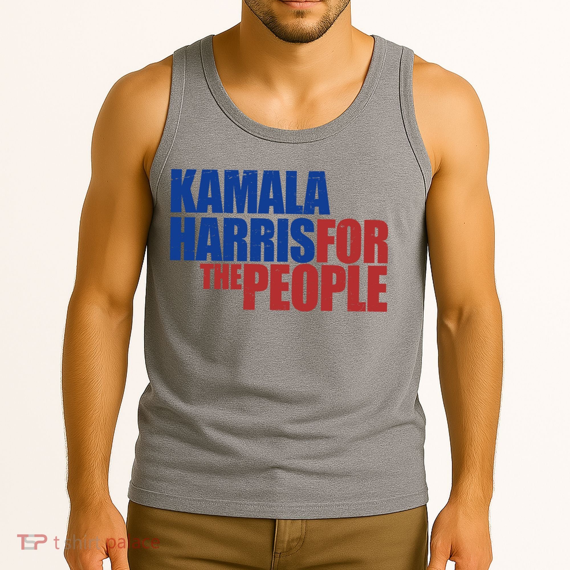 Kamala Harris For The People Political Tank Top