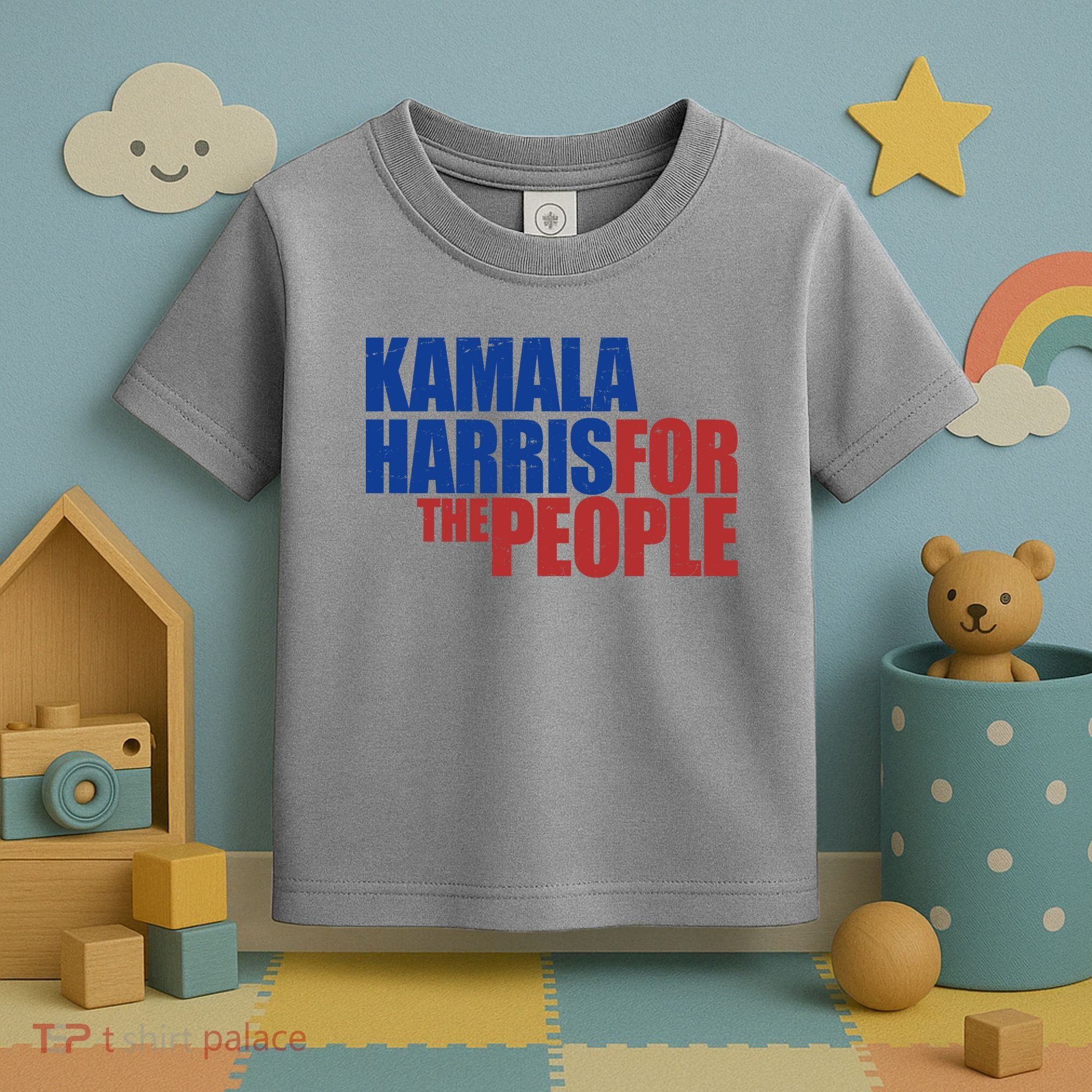Kamala Harris For The People Political Toddler T-Shirt