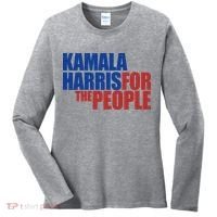 Kamala Harris For The People Political Women's Long Sleeve Shirt thumb 0