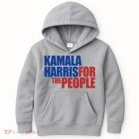 Kamala Harris For The People Political Kids Hoodie thumb 0