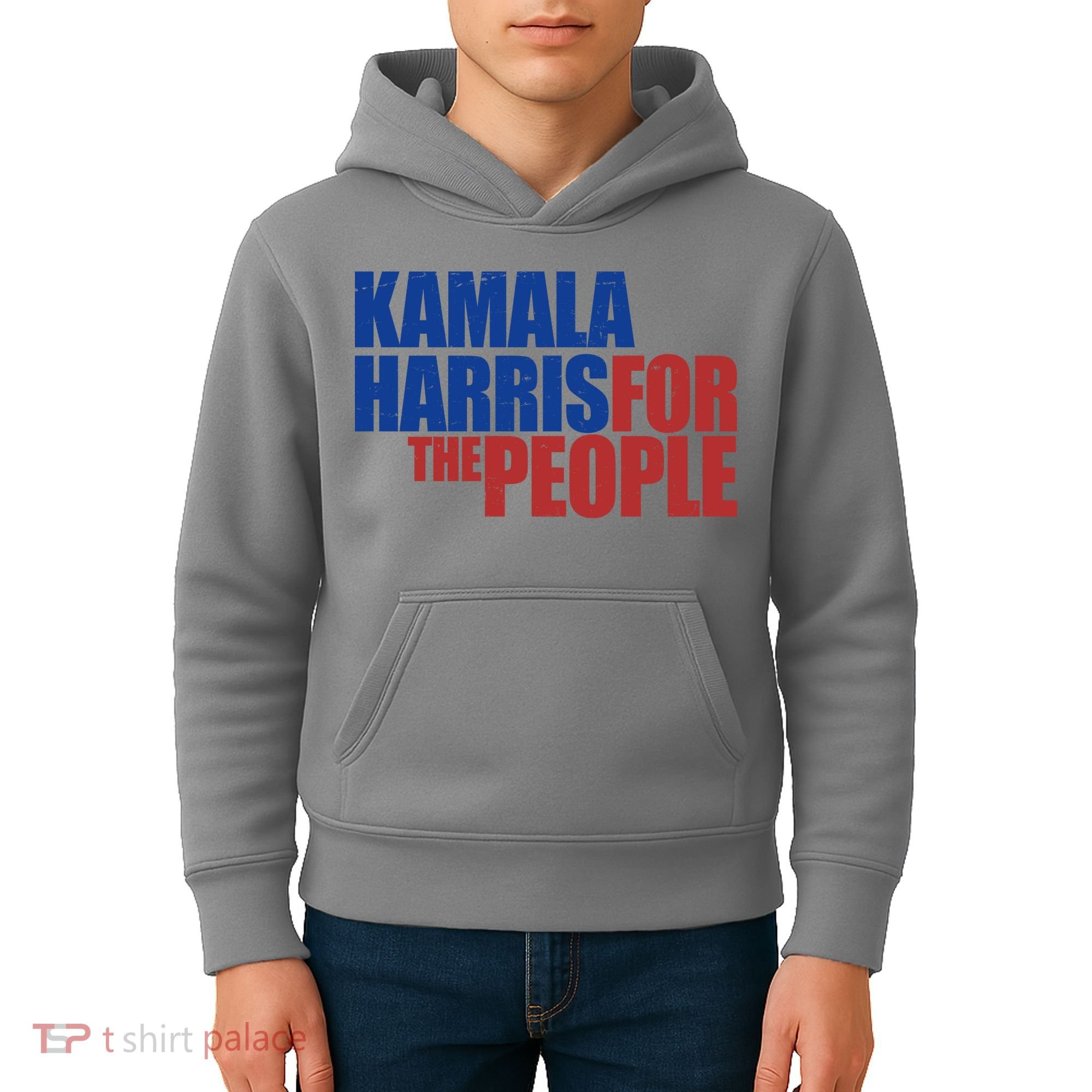 Kamala Harris For The People Political Kids Hoodie