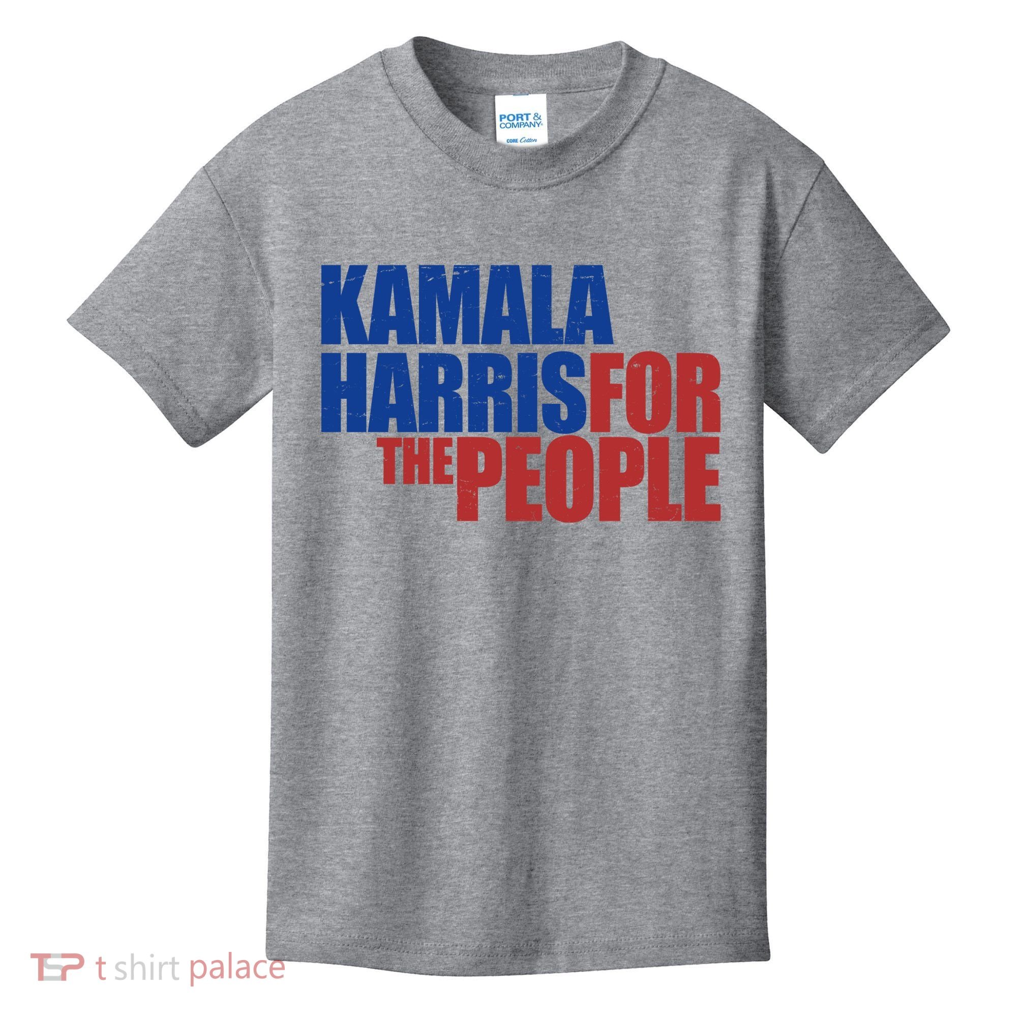 Kamala Harris For The People Political Kids T-Shirt