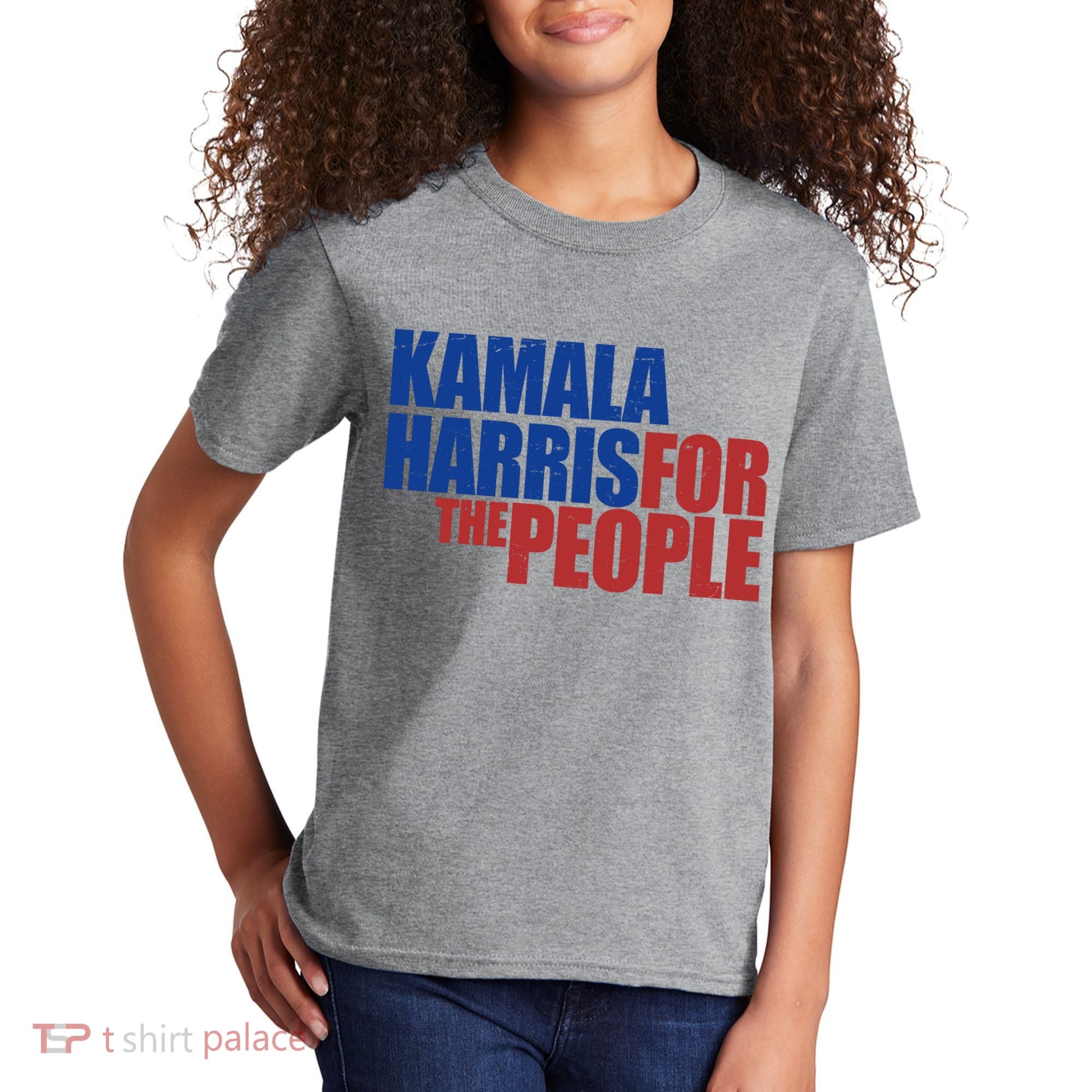 Kamala Harris For The People Political Kids T-Shirt