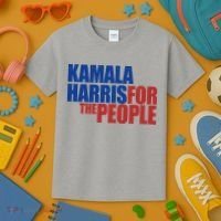 Kamala Harris For The People Political Kids T-Shirt thumb 3