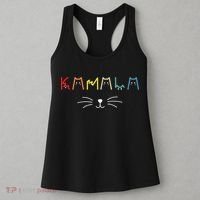 Kamala Harris Funny Cat Lettering Positive Gift Women's Tank Top thumb 3