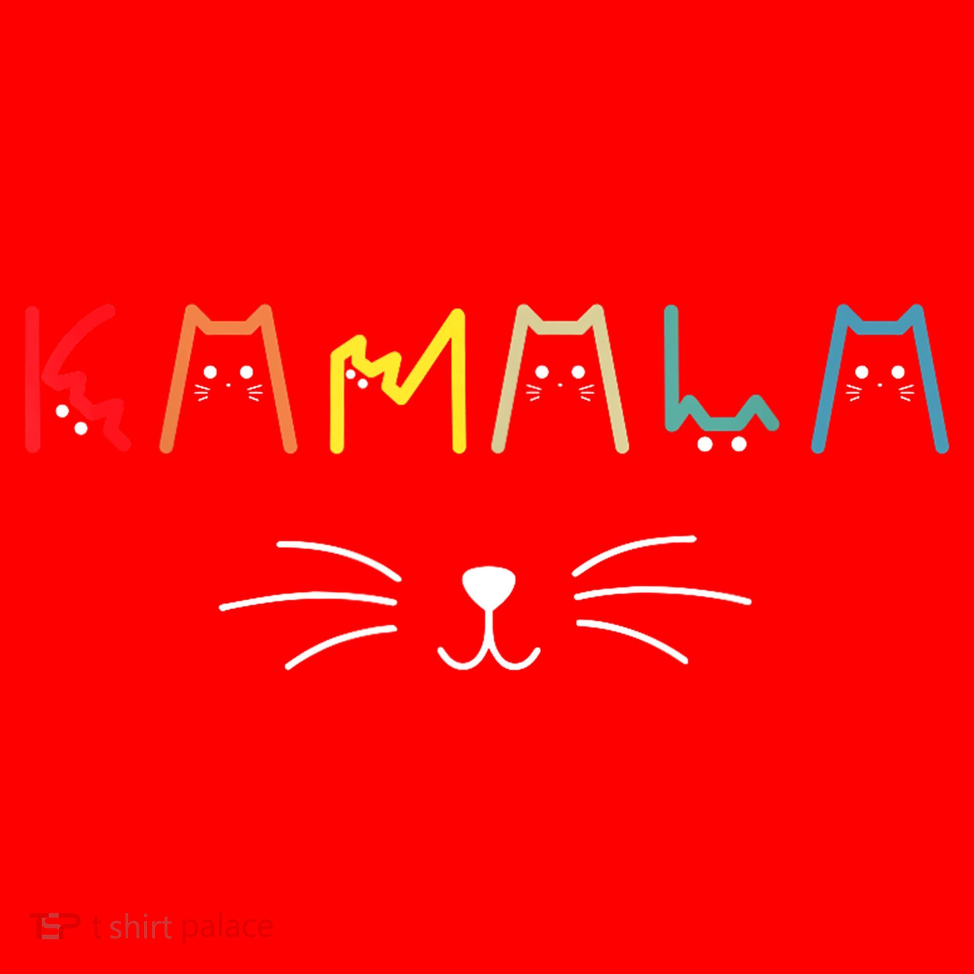 Kamala Harris Funny Cat Lettering Positive Gift Santa Hat