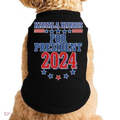 Kamala Harris For President 2024 Doggie Tank
