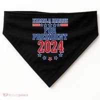 Kamala Harris For President 2024 USA-Made Doggie Bandana thumb 0