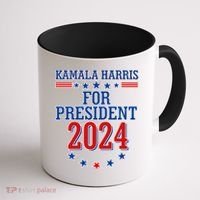 Kamala Harris For President 2024 Coffee Mug thumb 1