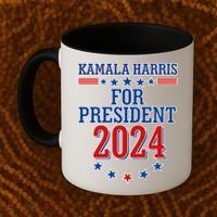 Kamala Harris For President 2024 Coffee Mug thumb 2