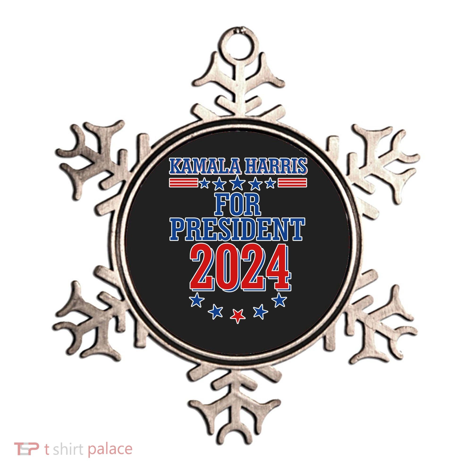 Kamala Harris For President 2024 Ornament