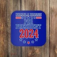 Kamala Harris For President 2024 Coaster thumb 0