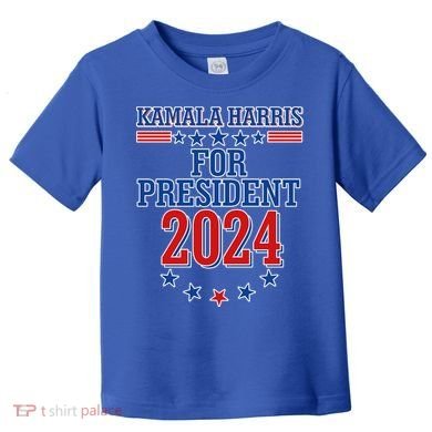 Kamala Harris For President 2024 Toddler T-Shirt