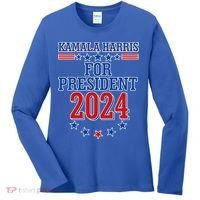 Kamala Harris For President 2024 Women's Long Sleeve Shirt thumb 0