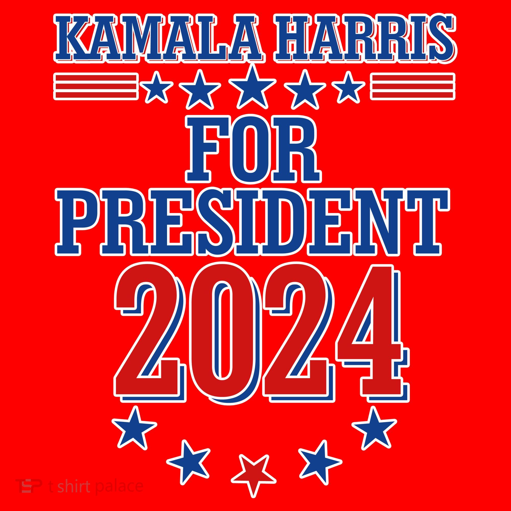 Kamala Harris For President 2024 Santa Hat