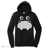 Kawaii Hippo Face Easy Halloween Costume Women's Hoodie thumb 0