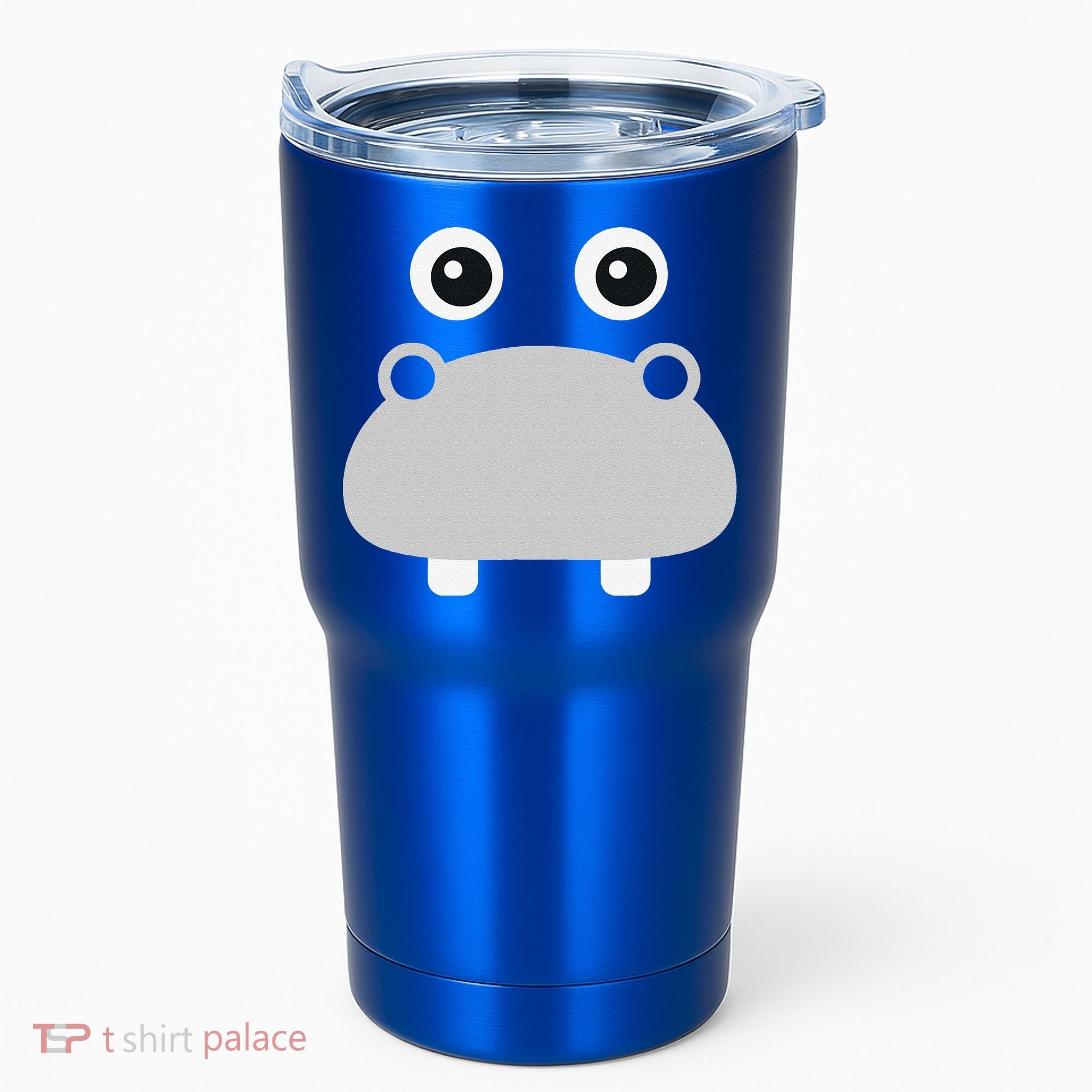 Kawaii Hippo Face Easy Halloween Costume Tumbler