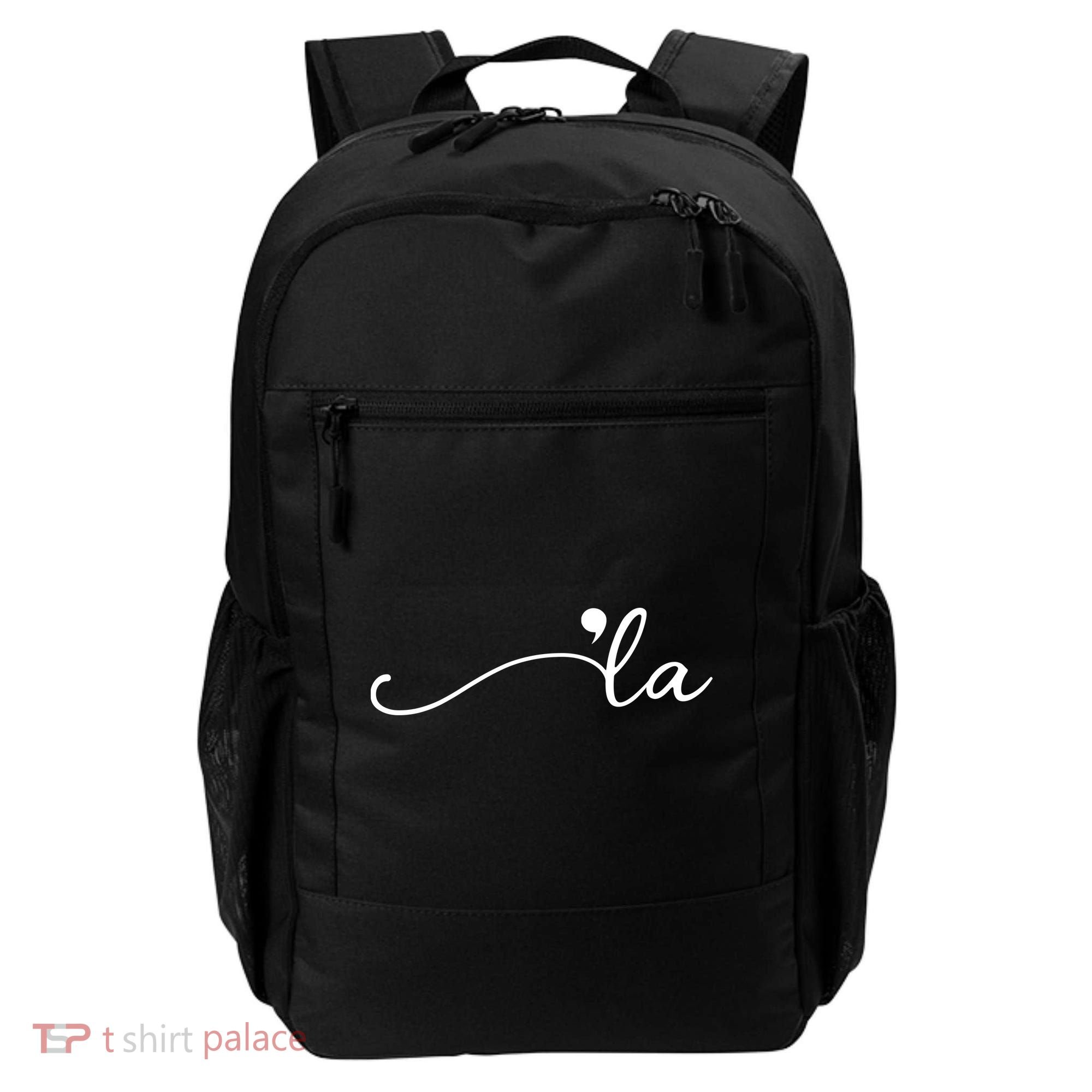 Kamala Harris Funny Comma La Eleciton Backpack